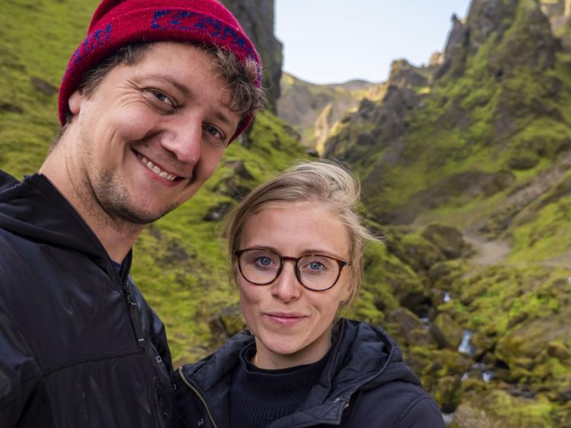 Gréta Þórsdóttir Björnsson og Halldór Snorrason